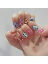 文字アートネイル☆