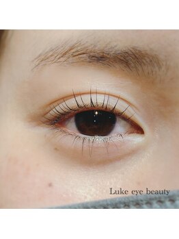 ルークアイビューティ(Luke eye beauty)/上下まつ毛パーマ