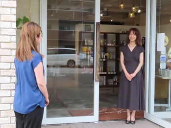 トータルビューティーサロン バンブー(Bamboo)/お見送り♪