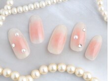 ネイルサロンアンドスクール ミュー(Nail Salon & school mieux)/チークネイル