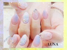 ネイルアンドまつ毛エクステ ルーナ 八王子店/☆マーメイドネイル☆