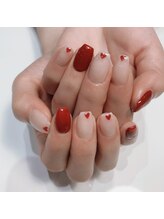 クリスタルネイルサロン(Crystal Nail)/バレンタインネイル