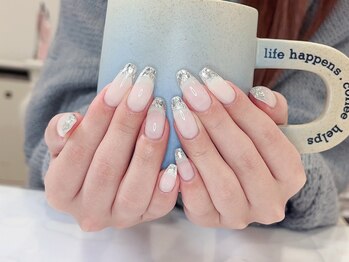 キナ(KINA)/2/7 ベース1色ガラスフレンチ