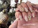 マグネットでクリスマスネイル♪