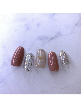 プラスチッタ(hair make salon plus citta')/きらきらフラワー