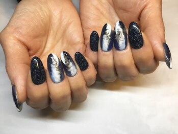 ラウト デコレーションアンドネイルサロン(Lauto Decoration&Nail Salon)/ニュアンス&フラッシュネイル