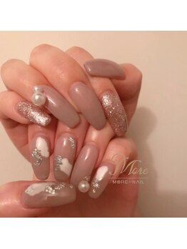 モアネイル(MORE-NAIL)/長さだし+アート
