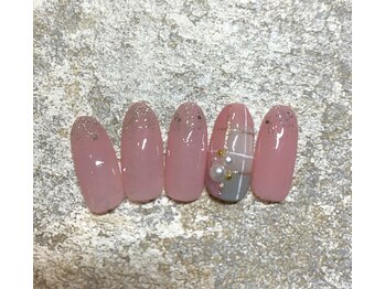 ベーシック ネイルウィザードアカデミー 麻布十番店(Basic×NailWizardAcademy)/3月【毎月厳選トレンド4種】