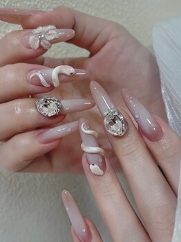 長さ出しのできるサロン