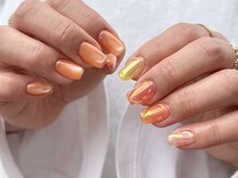 アリ(Ari33)の雰囲気（マグネット＆フラッシュが豊富♪夏らしいビタミンカラーネイル◎）