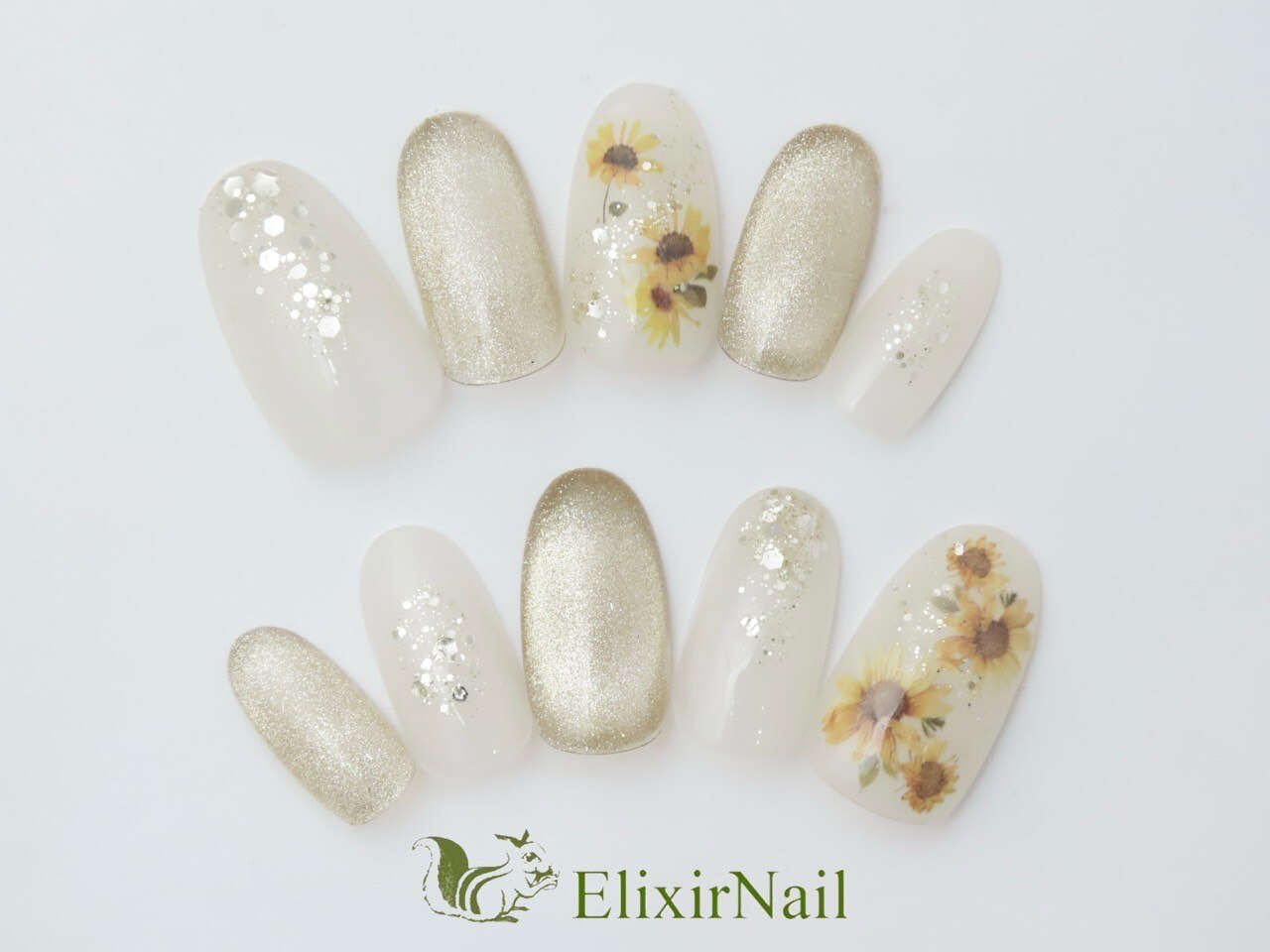 2026年冬トレンド】ホワイト ワンカラーのネイルデザイン集｜標準｜222