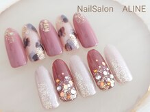 ネイルサロン アリーヌ(ＡＬＩＮＥ)/【定額】トレンドコース￥6500