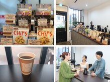 ヒトイキ(HITOIKI)の雰囲気（コーヒースタンドと併設レッスン後はドリンクやお菓子をどうぞ）