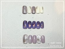 ネイルアンドアイラッシュ ルクソー ホテル日航福岡店(Nail&Eyelash LUXUEUX.)/【定額デザイン¥7700】