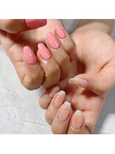 ブラン(blanc)/アシメントリーネイル