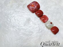 カルテット 千葉店(Quartett)/【埋め込みハート×赤×ラメ】