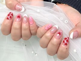 持ち込み/バレンタインネイル