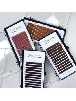 エニー アイラッシュ 筑紫口店(ANY Eyelash)/brown color 4色