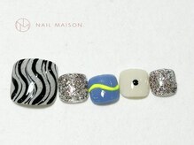 ネイルメゾン 梅田(NAIL MAISON)/うねうねネオンポップ個性