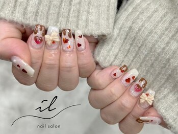 イル 神戸店/バレンタインネイル