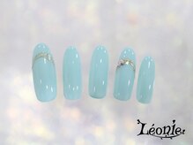 レオニー(Leonie)/ワンカラー×ビジューアート