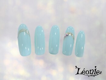 レオニー(Leonie)/ワンカラー×ビジューアート