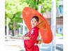 ネット予約不可★成人式前撮りプラン★撮影、着付け、ヘアセット、データ込み