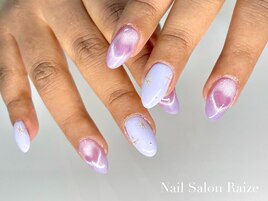 ハートマグネットネイル/ピンク