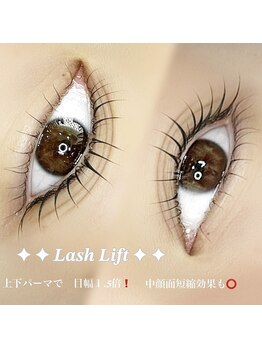 アトリエ ハーロウ(ATELIER HARLOW)/まつ毛パーマ上下/上下パーマ