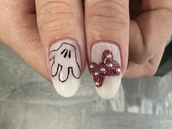 グロウ ネイル(GLOW×NAIL)/Art by RIHO
