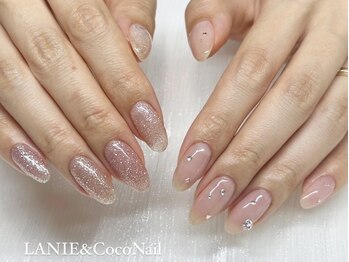 ラニー アンド ココネイル(LANIE&CocoNail)/ミニVカット＆フラッシュネイル