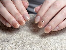 じゅわっとチークネイル