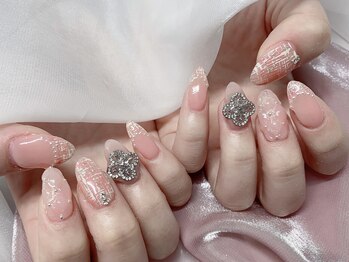 モルフォネイル(Morpho nail)/#キラキラネイル