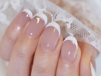 レイネイル(RAY:nail)の写真/ケアのみでも大歓迎！日常生活にも馴染みやすい★周りの人から褒められちゃう手元に♪