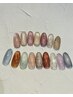 うるつや×キラキラ　Flash　Magnet　nail　オフ込み９０mim