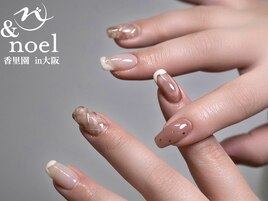 モカブラウン×ミラーチェック
