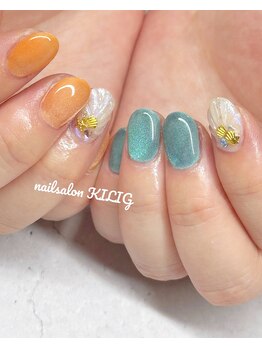 ネイルサロン キリグ(KILIG)/【2本つけ放題コース】