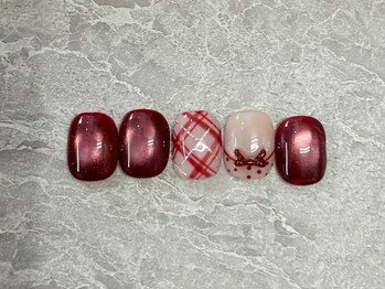 ピーチネイル 大塚(Peach Nail)/【2月】シーズンデザイン/大塚駅