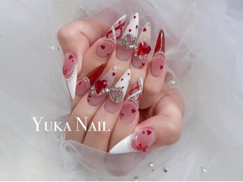 ユカネイル(Yuka Nail)の写真/【当店サンプル画像100枚】から選べる！パーツ代込！色変更◎最先端韓国ネイル~海外ネイルまで取り揃え◎