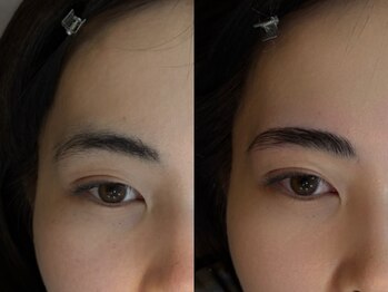 ラトリエ(L'Atelier)/eyeblow wax｜before/after