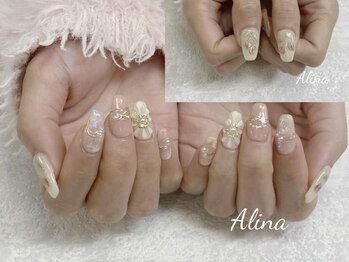 エリナネイルサロン池袋(Alina Nail Salon)/持ち込みデザイン/春ネイル