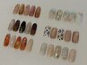ハンド 定額デザインネイル ¥8780 【四日市/桑名/マグネット/フィルイン】