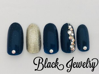 ブラックジュエリー(Black jewelry)/ストーンアート