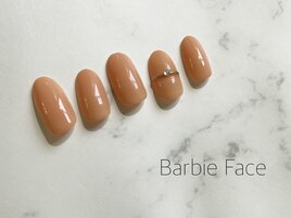 リングパウダーネイル