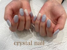 クリスタルネイル ゆめタウン久留米店/シンプルネイル