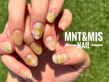 ミントアンドミスネイル(Mnt&Mis NAIL)/持込デザイン　¥9800～