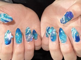 夏すぎネイル！