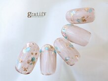 グラティフィー 梅田店(gratify)/シェルフレンチネイル