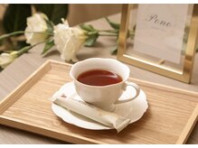 温かい紅茶でゆったり余韻をお過ごしください♪