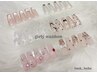 ハンド【miki限定】girlyワンホンデザイン12種◇¥8000~パラジェル変更◎